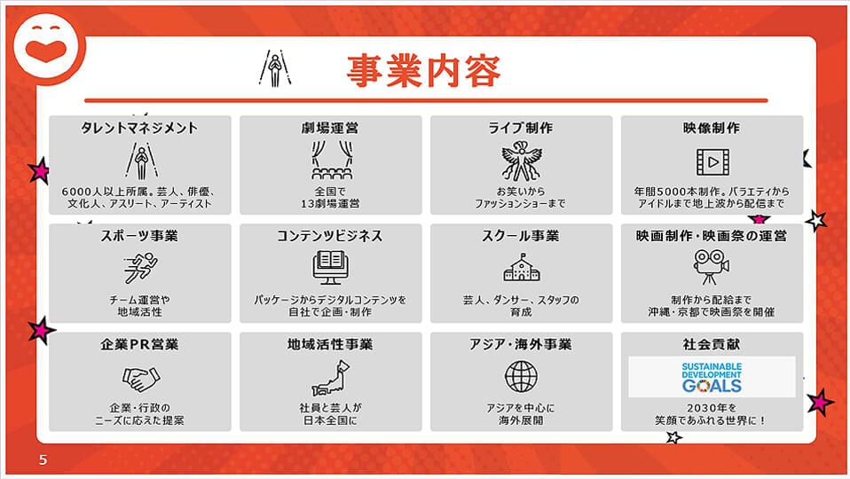 エンタメ系企業 様