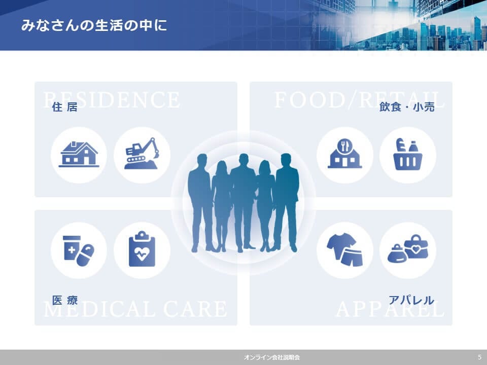 物流会社様｜会社説明会パワーポイント