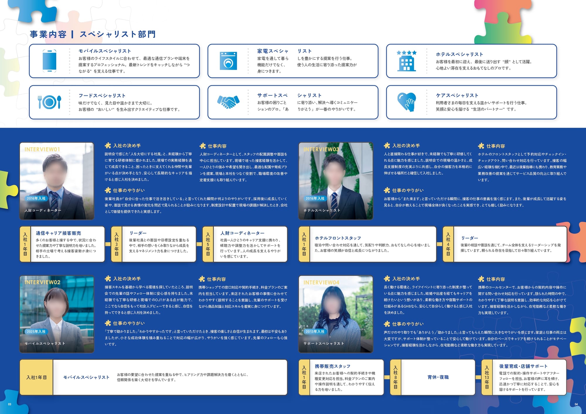 人材派遣会社様｜採用パンフレット